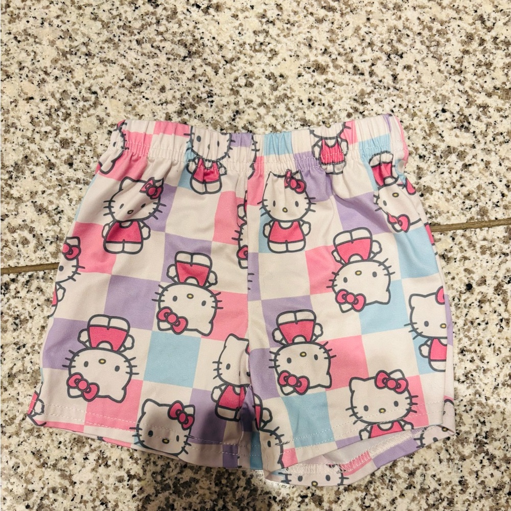 HELLO KITTY Patterned Shorts, Size 2T